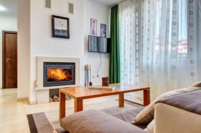 By the Fireplace Cozy 2BD Flat with a nice view